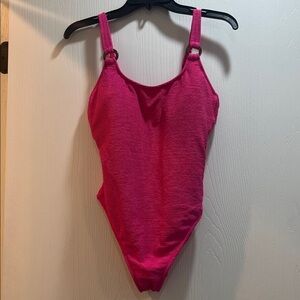 Shade & Shore Pink One Piece Swimsuit